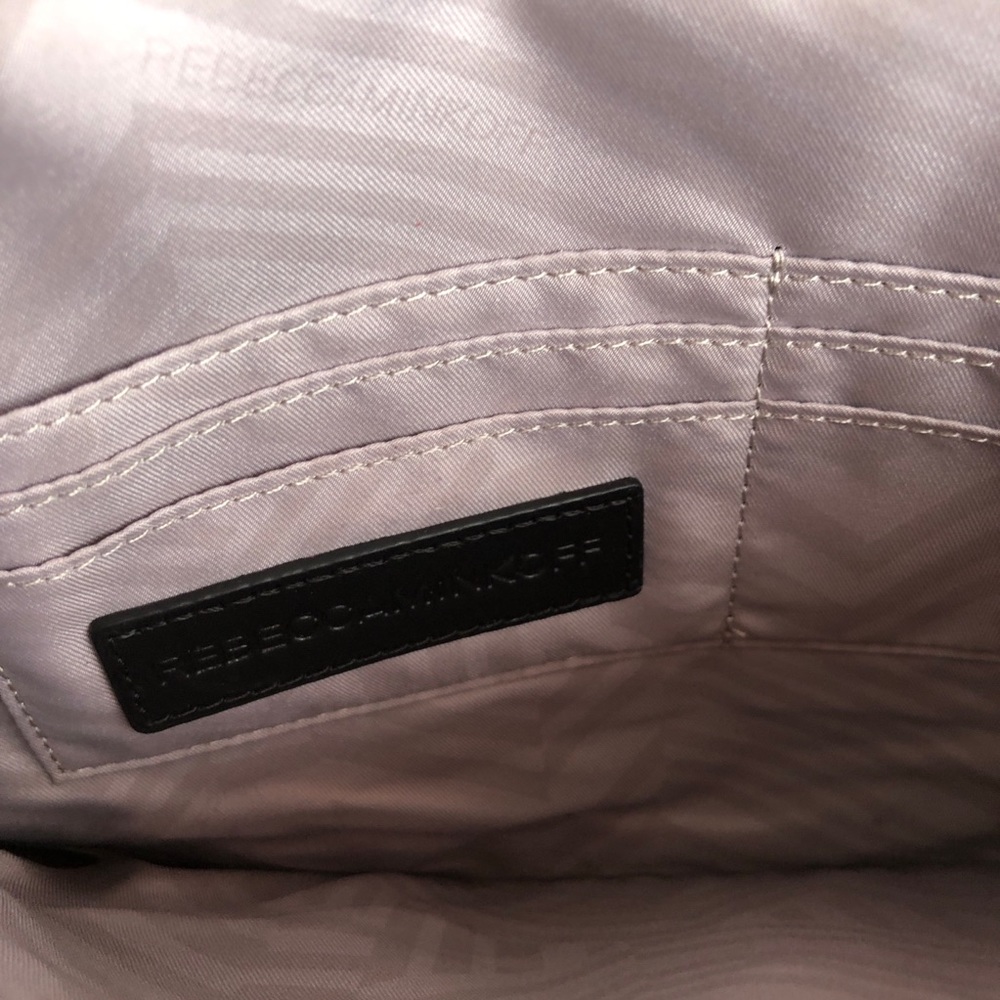 Rebecca Minkoff Leo Patchwork Leather Clutch - Picture 9 of 10